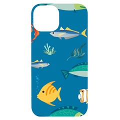 Fish-73 Iphone 14 Black Uv Print Case