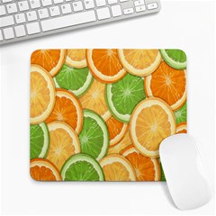 Fruits-orange Large Mousepad by nateshop