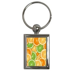 Fruits-orange Key Chain (rectangle)