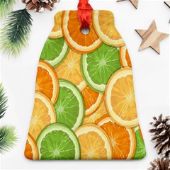 Fruits-orange Bell Ornament (two Sides) by nateshop