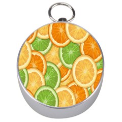 Fruits-orange Silver Compasses by nateshop