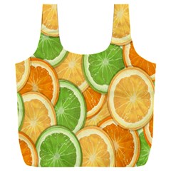 Fruits-orange Full Print Recycle Bag (xxl) by nateshop