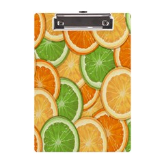 Fruits-orange A5 Acrylic Clipboard