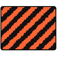 Halloween-background Fleece Blanket (medium)