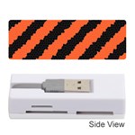 Halloween-background Memory Card Reader (Stick) Front