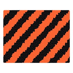 Halloween-background Premium Plush Fleece Blanket (large) by nateshop