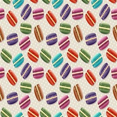 Macaron Play Mat (square) by nateshop