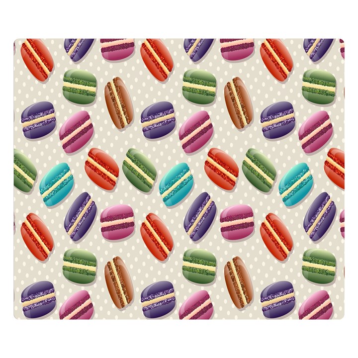 Macaron Two Sides Premium Plush Fleece Blanket (Small)