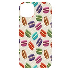 Macaron Iphone 14 Plus Black Uv Print Case by nateshop