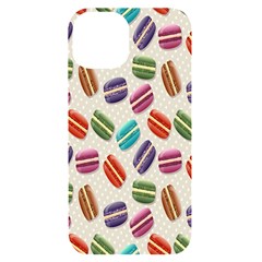 Macaron Iphone 14 Black Uv Print Case by nateshop