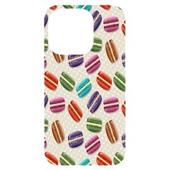 Macaron Iphone 14 Pro Black Uv Print Case by nateshop