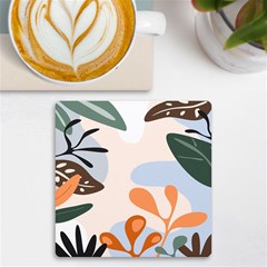 Palm Uv Print Square Tile Coaster  by nateshop