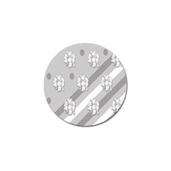 Strip-gray Golf Ball Marker (4 Pack) by nateshop