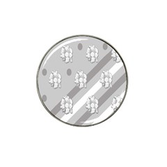 Strip-gray Hat Clip Ball Marker (10 Pack) by nateshop