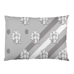 Strip-gray Pillow Case by nateshop