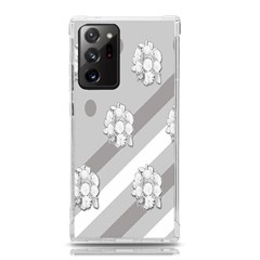 Strip-gray Samsung Galaxy Note 20 Ultra Tpu Uv Case by nateshop