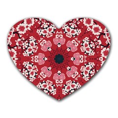 Traditional Cherry Blossom  Heart Mousepad by Kiyoshi88