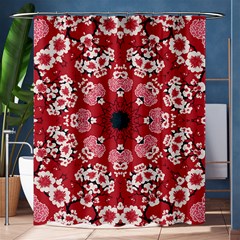 Traditional Cherry Blossom  Shower Curtain 60  X 72  (medium)  by Kiyoshi88