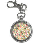 Vegetables Key Chain Watches Front