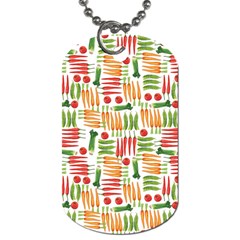 Vegetables Dog Tag (one Side) by SychEva