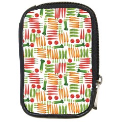 Vegetables Compact Camera Leather Case by SychEva