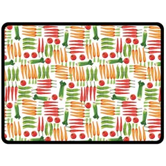 Vegetables Fleece Blanket (large) by SychEva