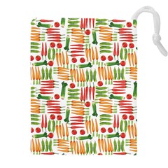 Vegetables Drawstring Pouch (5xl) by SychEva