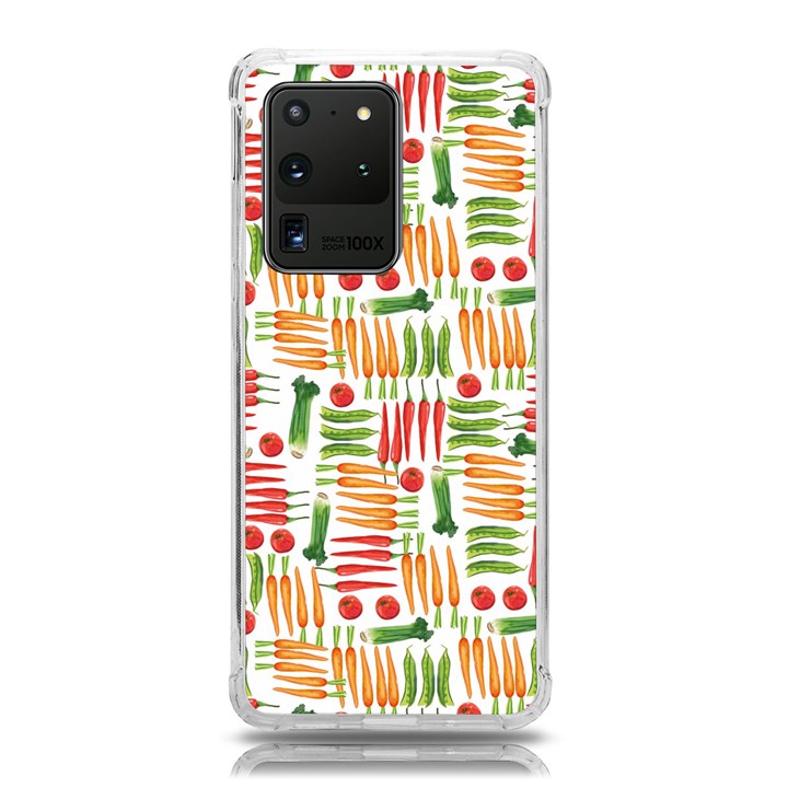 Vegetables Samsung Galaxy S20 Ultra 6.9 Inch TPU UV Case