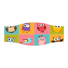 Owls Pattern Abstract Art Vector Cartoon Stretchable Headband by Salman4z