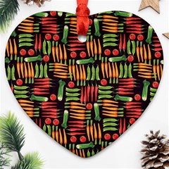 Vegetable Ornament (heart) by SychEva