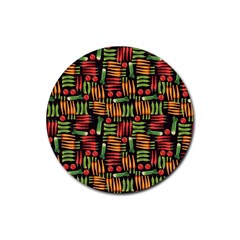 Vegetable Rubber Coaster (round) by SychEva