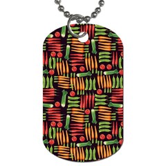 Vegetable Dog Tag (one Side) by SychEva