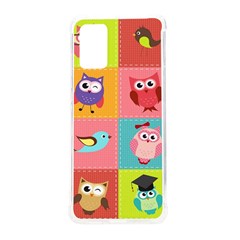 Owls Pattern Abstract Art Vector Cartoon Samsung Galaxy S20plus 6 7 Inch Tpu Uv Case by Salman4z