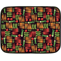 Vegetable Two Sides Fleece Blanket (mini) by SychEva