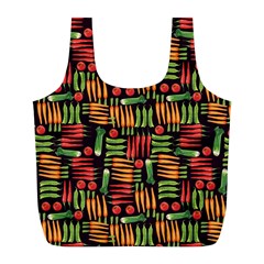 Vegetable Full Print Recycle Bag (l) by SychEva