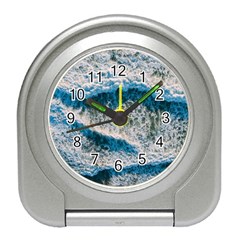 Waves Wave Nature Beach Travel Alarm Clock by Salman4z