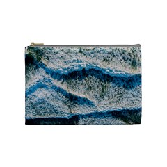 Waves Wave Nature Beach Cosmetic Bag (medium) by Salman4z