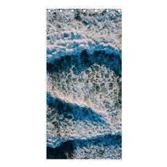 Waves Wave Nature Beach Shower Curtain 36  X 72  (stall)  by Salman4z