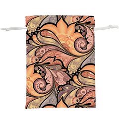 Colorful Background Artwork Pattern Floral Patterns Retro Paisley Lightweight Drawstring Pouch (xl) by Salman4z