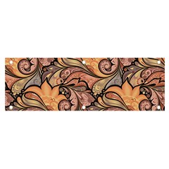 Colorful Background Artwork Pattern Floral Patterns Retro Paisley Banner And Sign 6  X 2  by Salman4z