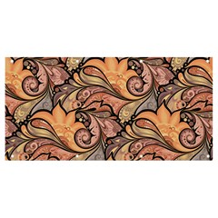 Colorful Background Artwork Pattern Floral Patterns Retro Paisley Banner And Sign 8  X 4  by Salman4z