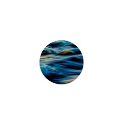 Waves Wave Water Blue Sea Ocean Abstract 1  Mini Magnets