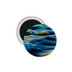 Waves Wave Water Blue Sea Ocean Abstract 1.75  Magnets