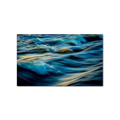 Waves Wave Water Blue Sea Ocean Abstract Sticker Rectangular (10 pack)