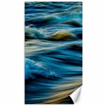 Waves Wave Water Blue Sea Ocean Abstract Canvas 40  x 72  39.28 x69.23  Canvas - 1