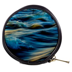 Waves Wave Water Blue Sea Ocean Abstract Mini Makeup Bag