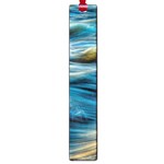 Waves Wave Water Blue Sea Ocean Abstract Large Book Marks Front