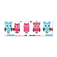 Owl Pattern Sticker (bumper) by Salman4z