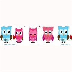 Owl Pattern Large Bar Mat by Salman4z