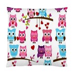 Owl Pattern Standard Cushion Case (Two Sides) Front